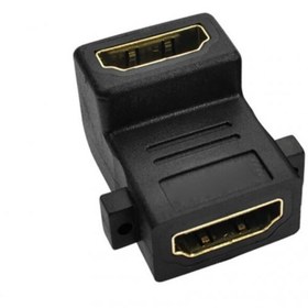 Resim PrimeX PX-HDMFD HDMI to HDMI Dişi Dişi L Dirsek Ara Konnektör 