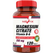 Resim Nevfix Magnesıum Cıtrate Vitamin B-6 120 Tablet 