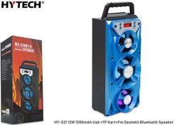 Resim Hy-S21 12W 1200Mah Karışık Renk Usb +Tf Kart+Fm Destekli Bluetooth Speaker Ms-222Bt-A Hytech