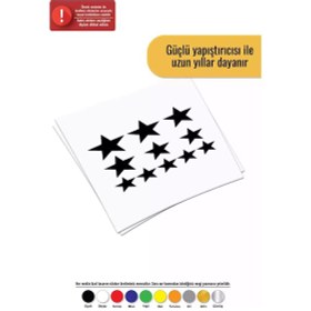 Resim Yıldız - Araç, Oto, Laptop, Duvar Uyumlu Sticker 40 32 Cm 