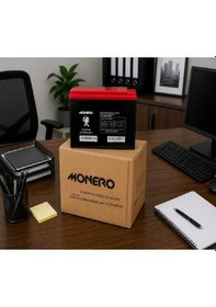 Resim Monero 12v-80 Amper 2 Li Paket 45 Amper Ebatlarında Elekrikli Bisiklet Aküsü Ebatlar: 223x121x174mm 