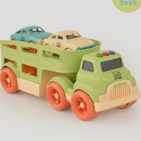 Resim Yeşil Sesli Ve Işıklı Taşıyıcı Tır Diğer 