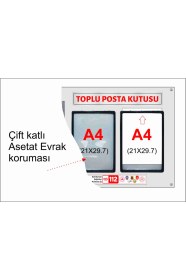 Resim Maben D-30 Toplu Posta Kutusu 