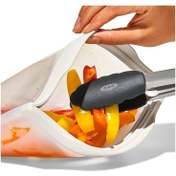 Resim Oxo 11386500 Silikon Sandviç Saklama Torbası 828 ml 