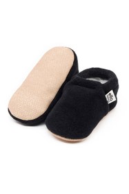 Resim Ella Bonna Kaydırmaz Taban Bebek ve Çocuk Polar Panduf, Organik Pamuk İç Astarlı Ev ve Kreş Patiği 