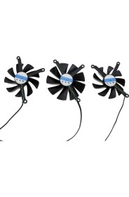 Resim Everflow Xfx Radeon Rx 5700 Xt Thıcc Iıı Ultra CF1015H12S 4pin Fan 