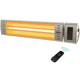 Resim Dysis Art Plus Karbon Serisi IP65 Suya-Toza Dayanıklı 2300 W Bej Uzaktan Kumandalı İç/Dış Mekan Isıtıcı 