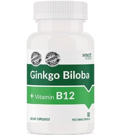 Resim Smartcaps Gingko Biloba + B12 60 Kapsül 