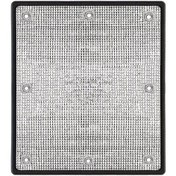 Resim Dashanshop Kendinden Yapışkanlı Gümüş 39.37x31.49in Güneşlik Yalıtım Folyosu Gizlilik 