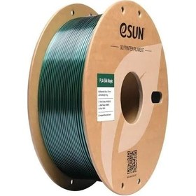 Resim Esun Siyah-yeşil Silk Magic Pla Filament 1.75mm. 1kg 