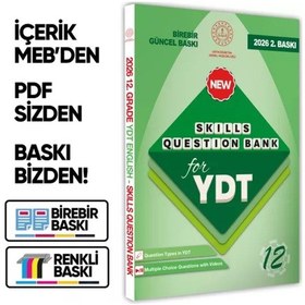 Resim 2026 YDT Mebi İngilizce 12.sınıf Skills Question Bank (Beceri Temelli Soru Bankası) Baskı Ücreti 