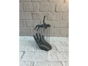 Resim Belle Fusion Mey Ithalat® El Insan Figürü Gri 