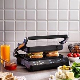 Resim Schafer DigiChef Izgara ve Tost Makinesi-Inox 