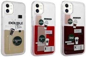 Resim Apple İphone 13 Pro Kılıf Desenli Tasarım Sıvılı Coffee Tasarım Kapak No 3 