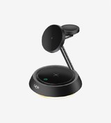 Resim Genel Markalar Premium 3’ü 1 Arada Masaüstü Wireless Telefon Tutacağı & Şarj Aleti 