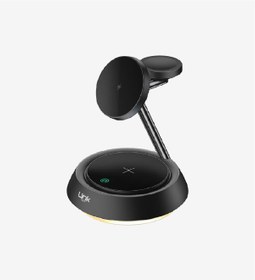Resim Genel Markalar Premium 3’ü 1 Arada Masaüstü Wireless Telefon Tutacağı & Şarj Aleti 