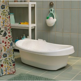 Resim IKEA Premium Ürün Kolay Taşınabilir Yumuşak Kenarlar Kayma Önleyici 71x43x20 Cm Bebek Küveti LATTSAM 