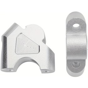 Resim Tongdashop Kemıtour Cnc Alüminyum Gidon Yükseltici Bmw R1200gs R1250gs S1000xr R1250rt Gümüş 