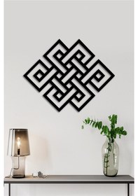 Resim Sonsuz Düğüm - Metal Tablo 