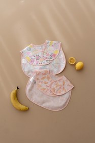 Resim Oh La La Koala For Little Ones Pudra Biyeli 2li Sıvı Geçirmez Mama Önlüğü 6-36 AY 