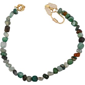 Resim Forest Whisper Doğal Taşlı Çanta Süsü - LuxCharm (Bag Charm) | Happyangels 