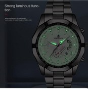 Resim Kırmızı Moda Otomatik Hareket İzle Erkek Takvimi Su Geçirmez Aydınlık Mekanik Olmayan İzle Büyük Kadran 