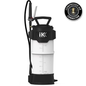 Resim IK SPRAYERS IK MULTI PRO 12+ Plus Hava Kompresör Bağlantılı Kimyasal Ve Asit Dayanımlı Basınçlı Pompa 10 Litre 