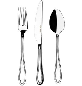 Resim Hisar Avşa Sade 12 Kişilik 84 Parça Çatal Kaşık Bıçak Seti Ordöv 