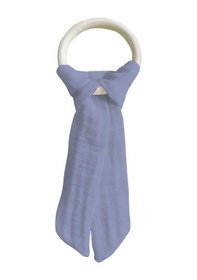 Resim Pamuk Muslin Bebek Diş Kaşıyıcı Yıkanabilir Ahşap İndigo 
