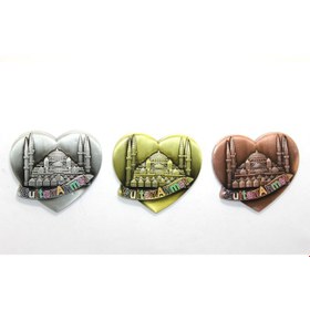 Resim Yöresel Sultanahmet Magnet Kalp Tasarımlı 