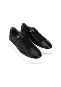 Resim Tamer Tanca Kadın Hakiki Deri Siyah Floter Sneakers & Spor Ayakkabı 04 503 Bn Ayk Y25 Sıyah Fltr Siyah 