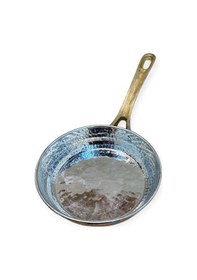 Resim Tek Kulplu Dövme Bakır Tava 19 Cm Bakır 