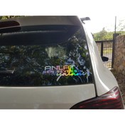 Resim Sticker Works Anlat Sen Seversin Yalanı Hologram Sticker 