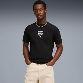 Resim PUMA AMF1 Essential Logo Tee 1 T-shirt Üniseks Yetişkin 