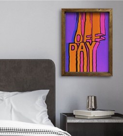 Resim Bk Gift Yatak Odası Konseptli Doğal Masif Ahşap Çerçeveli Tablo 4 (551112548) 