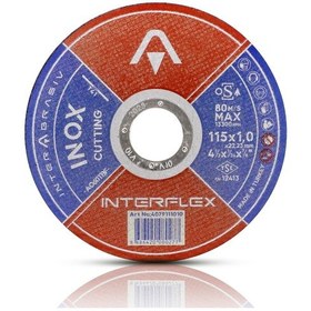 Resim İnterflex İnox Metal Kesici Taş Disk 115x1.0x22.23 Mm N11.465 