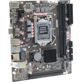 Resim Binbir Göz Bilgisayar Afox IH310C-MA6-V4 2xddr4 Vga+Hdmı 1xglan 1x M.2 Nvme Gen3 1151PIN Anakart 