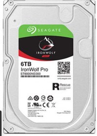 Resim 6 TB SEAGATE 3.5 IRONWOLF PRO SATA3 7200RPM 256MB ST6000NE000 (RESMI DIST GARANTILI) 