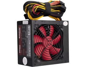 Resim Everest EPS-600A, Peak 600W, 12CM Fan, Atx, Aktif Pfc, Gamıng Power Supply (Psu) Kutulu 