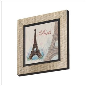 Resim Eyfel Kulesi Baskılı Mdf Magnetkrg-001 