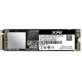 Resim A-data XPG SX8200 Pro 256GB 3500MB/1200MB/s 3D NAND PCIe Gen3x4 M.2 2280 SSD Disk - ASX8200PNP-256GT-C 