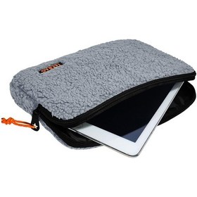 Resim Jacbag Teddy Açık Gri/turuncu Peluş Erkek Çocuk Tablet Çantası Tablet Kılıfı 