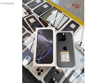 Resim Apple iPhone 16 Pro İkinci El TR | 256 GB | Siyah 