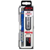 Resim Rotring Okul Seti Versatil+Min Silgi Hediyeli 0.5 MM Mavi RO-KK07-05M 