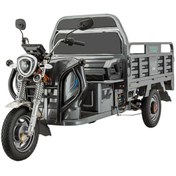 Resim Mondial Elektrikli Motosiklet E-mon Tigray Yük Taşıma Kasalı Gri 