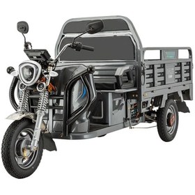 Resim Mondial Elektrikli Motosiklet E-mon Tigray Yük Taşıma Kasalı Gri 