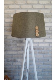 Resim Lambada Düğme Aksesuarlı,3 Ayaklı Lambader,Aydınlatma,Abajur(232633233) 