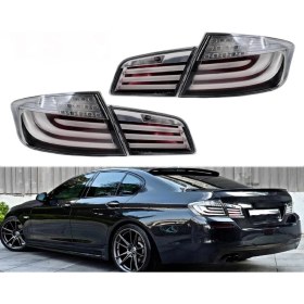 Resim Bmw F10 2015-2018 Lci 5.50 Beyaz Ledli Arka Stop 