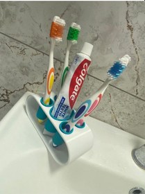 Resim Okpax Diş Fırçalık Ve Diş Fırçası Kabı Beyaz 