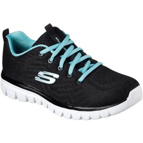 Resim Skechers Kadın Siyah Ayakkabı 12615-bktq 